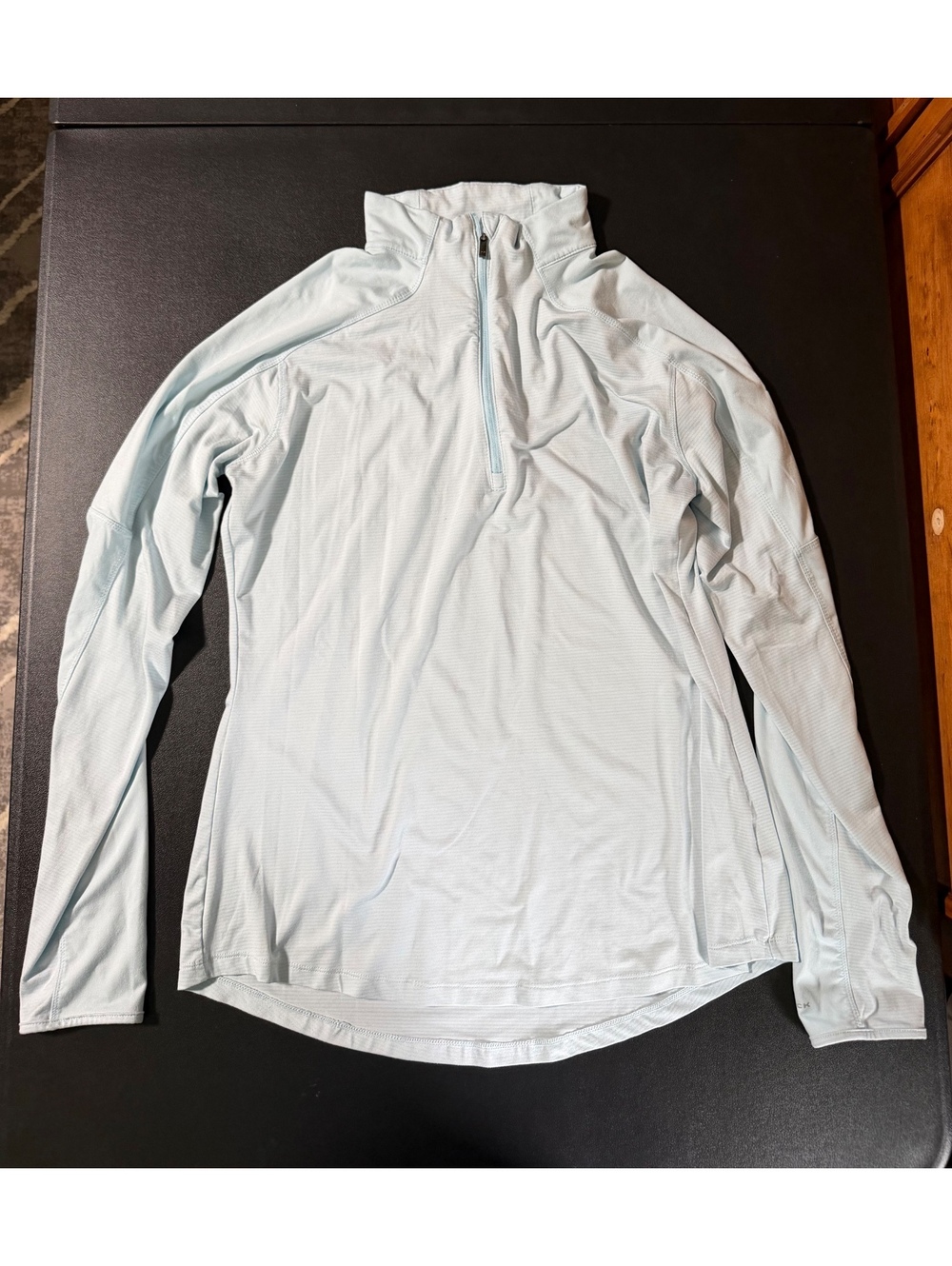 Columbia Sportswear Women's Light Blue Performance Quarter-Zip Pullover, Size‎ L